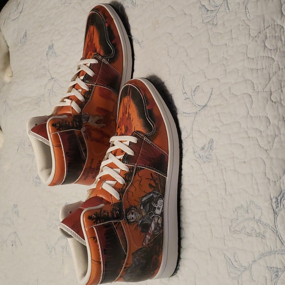 Men's Custom Halloween/Horror Sneakers